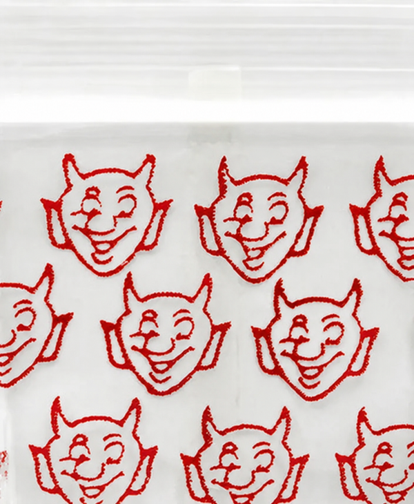 Red Devil Original Apple Bags – resealable packaging design