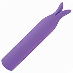 Purple silicone bullet vibrator