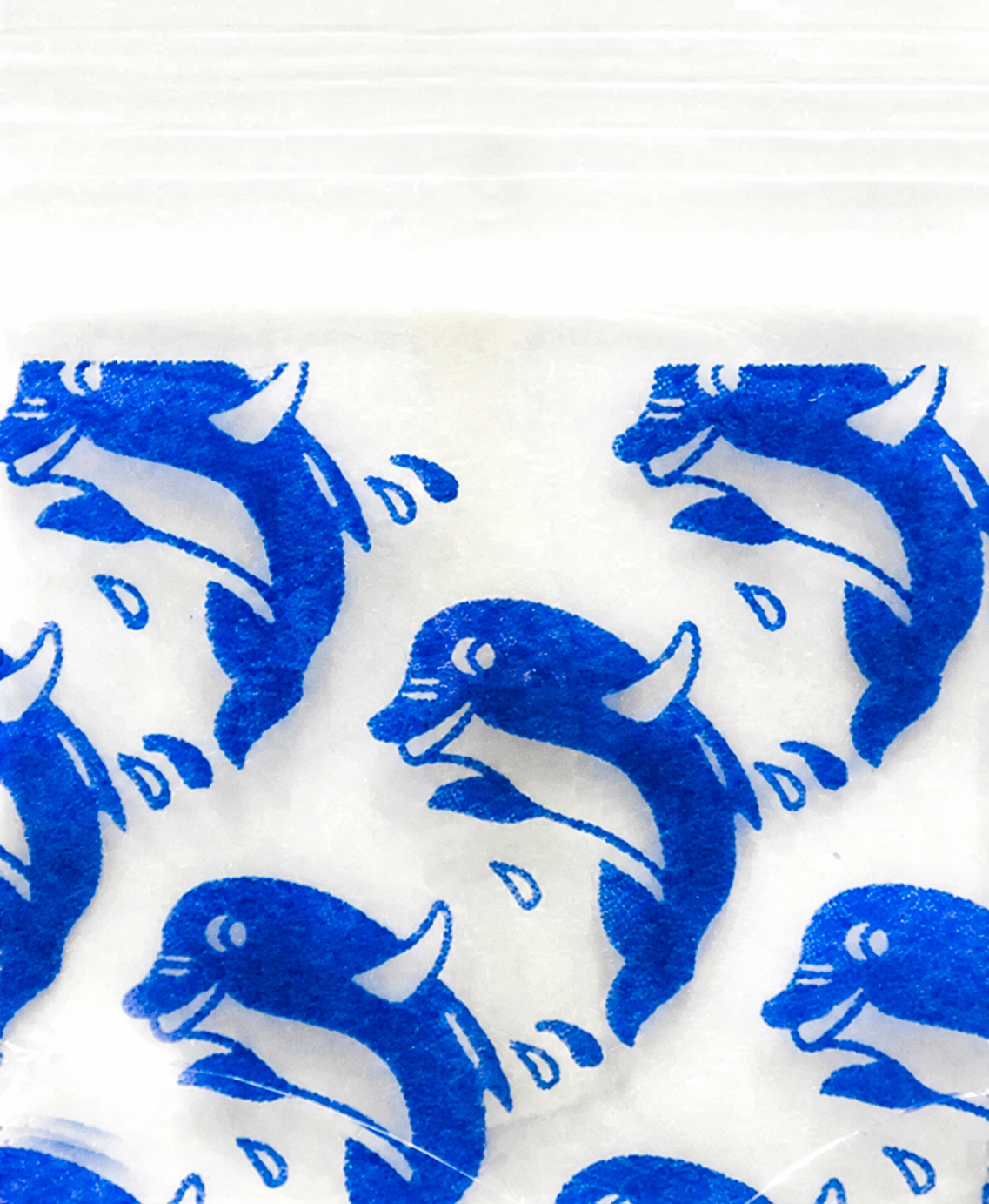 Blue Dolphins Original Apple Bags – resealable packaging design