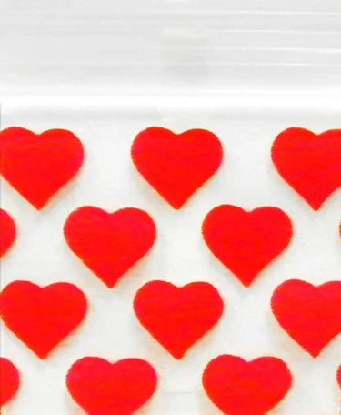 Hearts Original Apple Bags – resealable packaging design