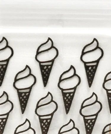 Ice Cream Original Apple Bags – resealable packaging design
