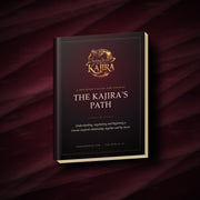 The Kajira's Path beginner's guide by World of Kajira, hardcover on dark velvet