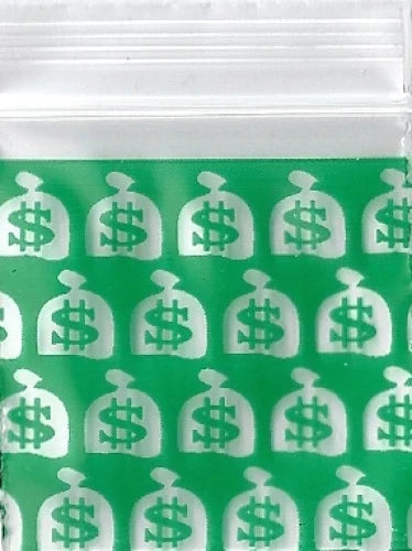 Money Bags Original Apple Bags – resealable packaging design